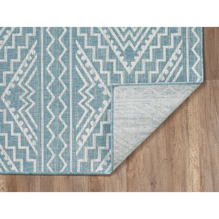 Kas Provo 5779 Aqua Quinn Area Rug 7'10" Round