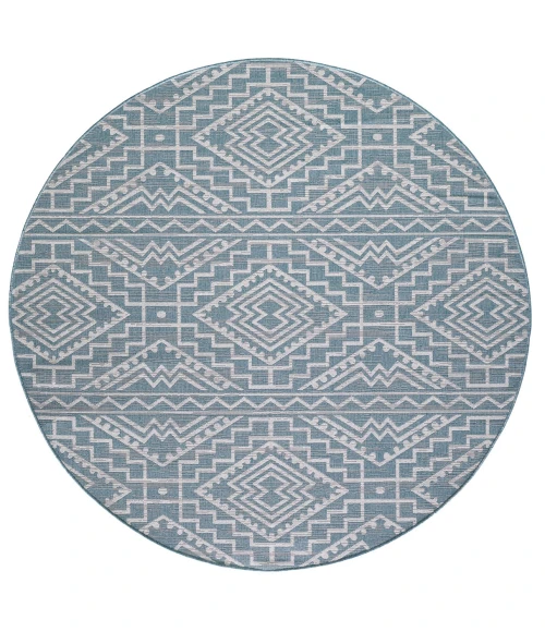 Kas Provo 5779 Aqua Quinn Area Rug 7'10" x 10'10"