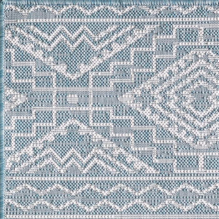 Kas Provo 5779 Aqua Quinn Area Rug 7'10" Round