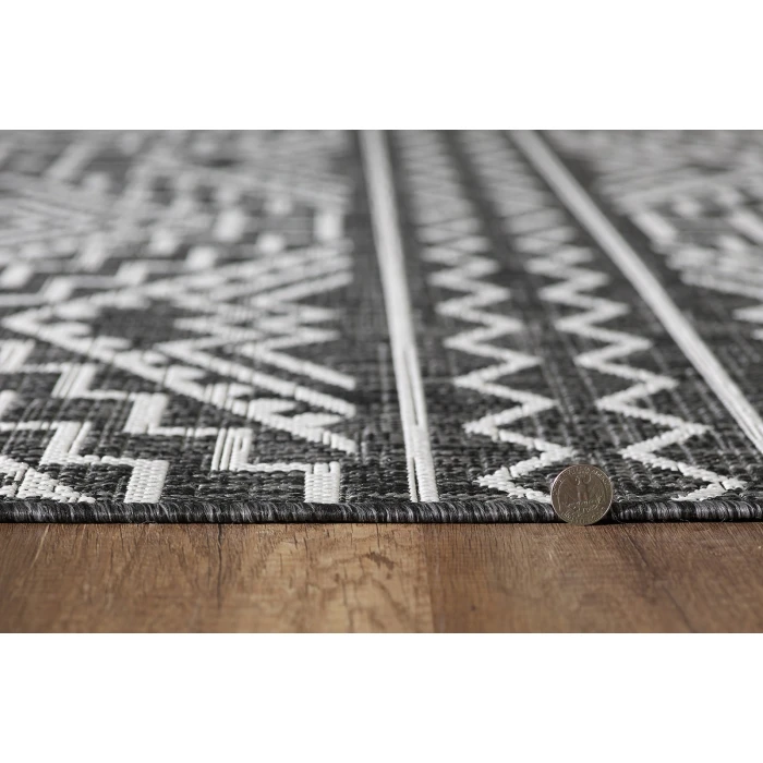 Kas Provo 5780 Black Quinn Area Rug 7'10" x 10'10"