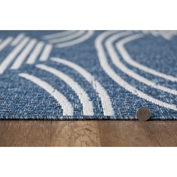 Kas Provo 5781 Blue Contempo Area Rug 7'10" x 10'10"