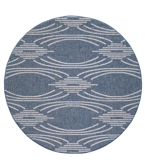 Kas Provo 5781 Blue Contempo Area Rug 3'3" x 4'11"
