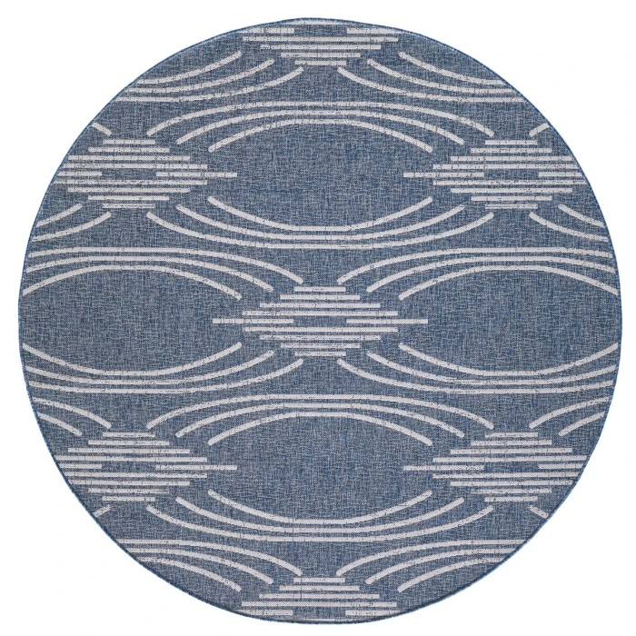 Kas Provo 5781 Blue Contempo Area Rug 7'10" x 10'10"