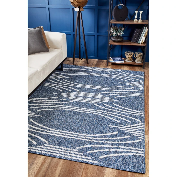 Kas Provo 5781 Blue Contempo Area Rug 7'10" x 10'10"