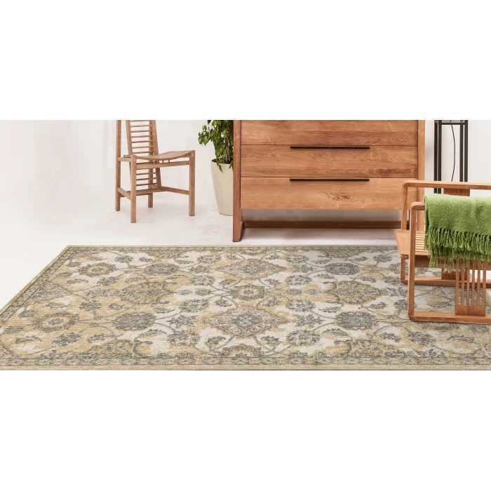 Kas Ria 6820 Ivory Sand Sofia Area Rug 3'3" x 5'3"