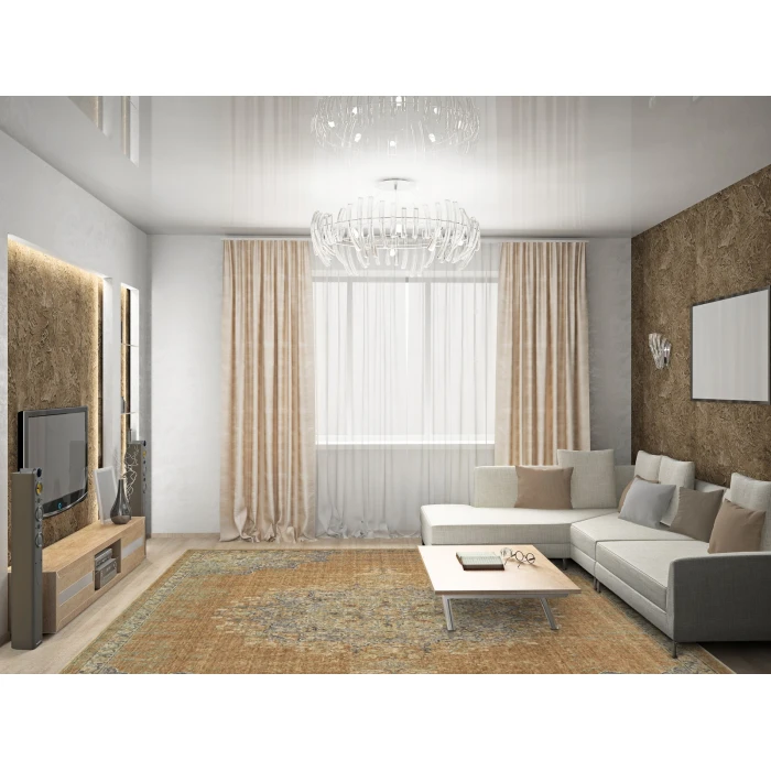 Kas Ria 6824 Coffee Elegance Area Rug 3'3" x 5'3"