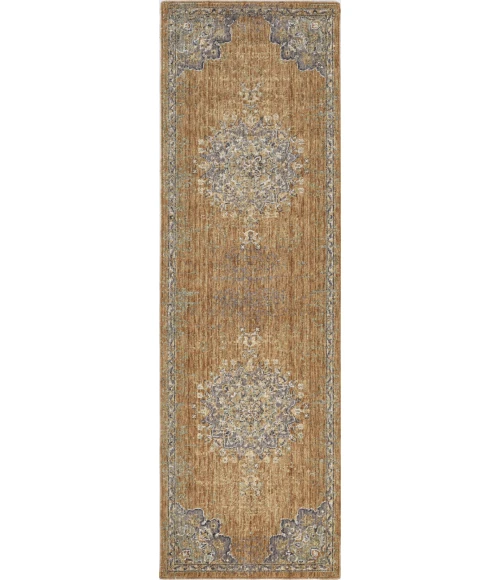 Kas Ria 6824 Coffee Elegance Area Rug 5'3" x 7'7"