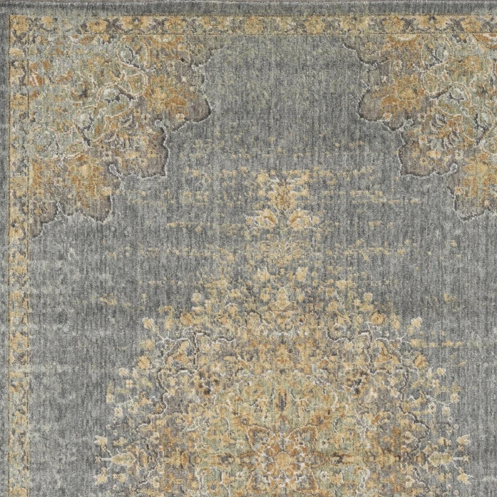 Kas Ria 6825 Slate Grey Elegance Area Rug 9' x 13"