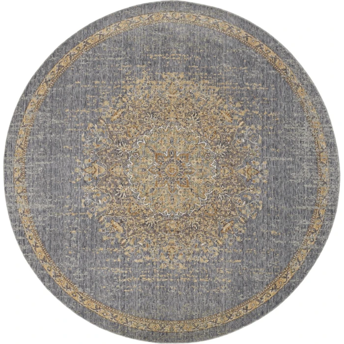 Kas Ria 6825 Slate Grey Elegance Area Rug 9' x 13"