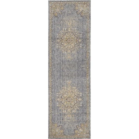 Kas Ria 6825 Slate Grey Elegance Area Rug 3'3" x 5'3"