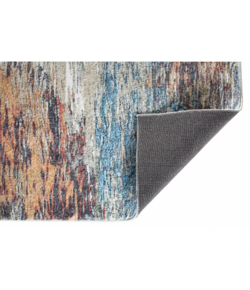 Kas Roxy 2801 Blue/Red Mirage Area Rug 7'6" x 10'