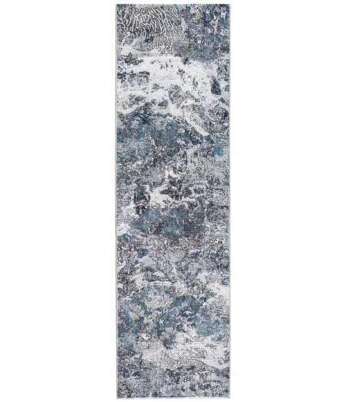 Kas Roxy 2804 Grey/Blue Galaxy Area Rug 7'6" x 10'