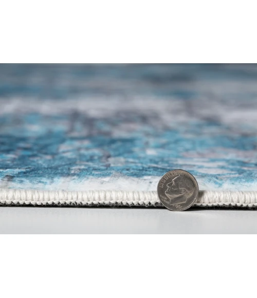 Kas Roxy 2805 Blue/Grey Genesis Area Rug 7'6" x 10'