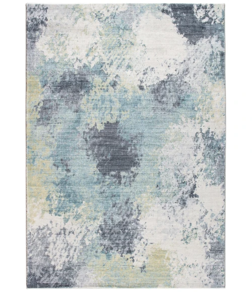 Kas Roxy 2806 Blue/Yellow Nebula Area Rug 7'6" x 10'