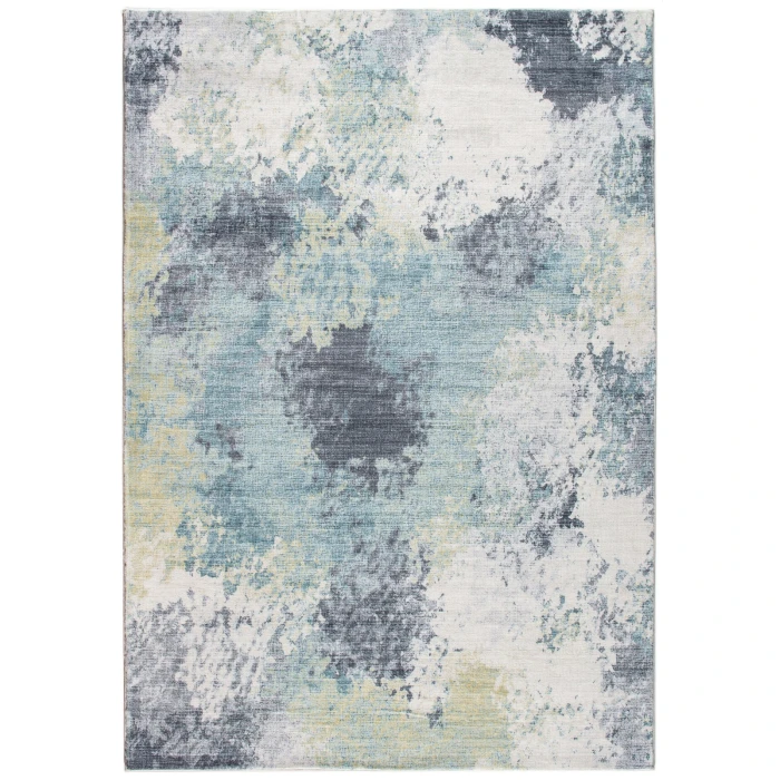Kas Roxy 2806 Blue/Yellow Nebula Area Rug 2' x 7' Runner