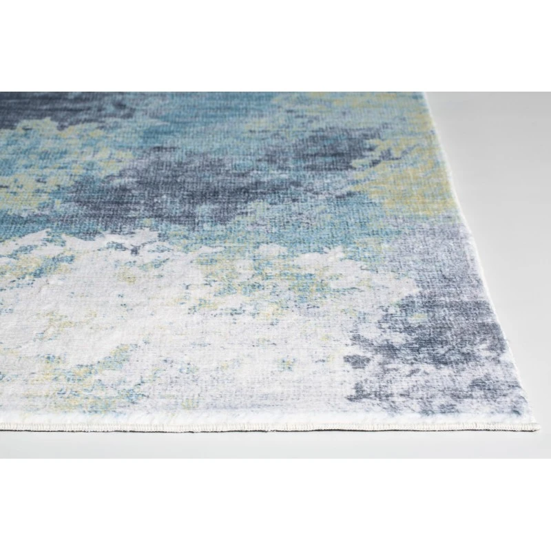 Kas Roxy 2806 Blue/Yellow Nebula Area Rug 2' x 7' Runner