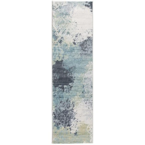 Kas Roxy 2806 Blue/Yellow Nebula Area Rug 2' x 7' Runner