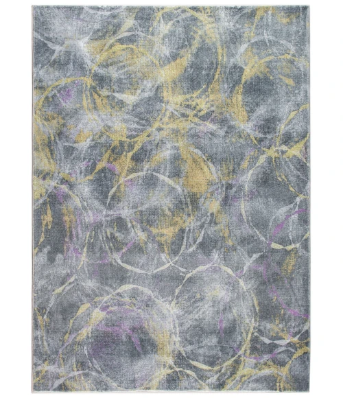 Kas Roxy 2808 Grey/Gold Visions Area Rug 6' x 9'