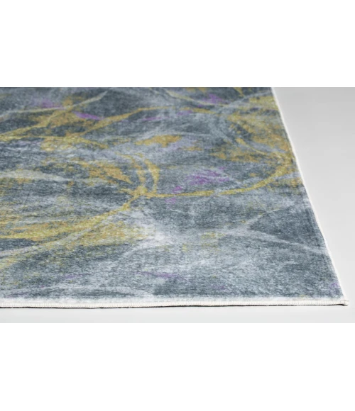 Kas Roxy 2808 Grey/Gold Visions Area Rug 6' x 9'
