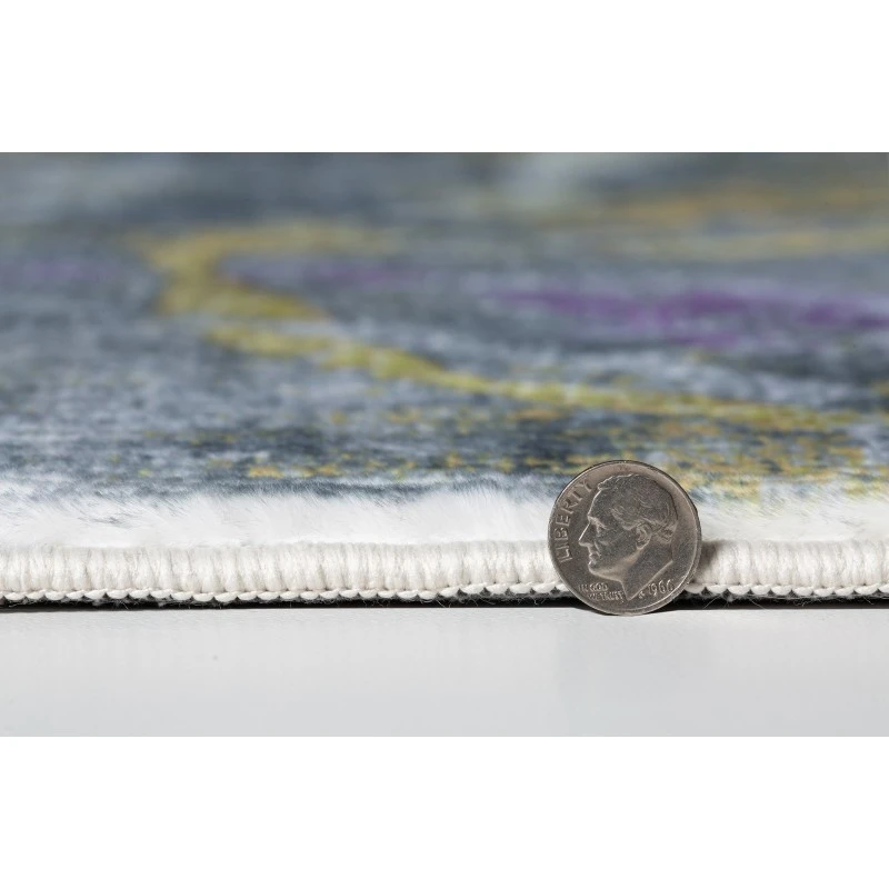 Kas Roxy 2808 Grey/Gold Visions Area Rug 6' x 9'