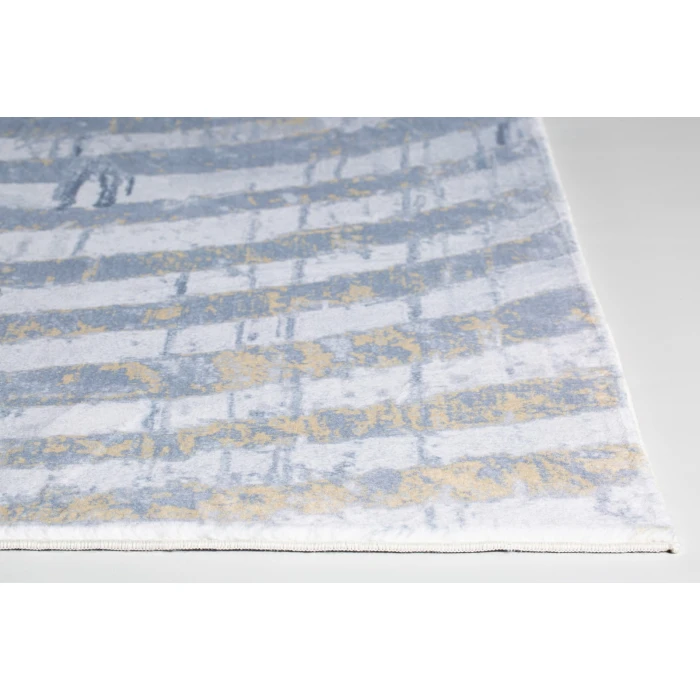 Kas Roxy 2809 Grey/Gold Palette Area Rug 6' x 9'