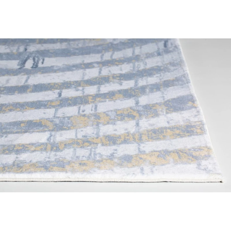 Kas Roxy 2809 Grey/Gold Palette Area Rug 2' x 7' Runner
