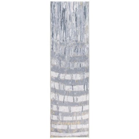 Kas Roxy 2809 Grey/Gold Palette Area Rug 2' x 7' Runner