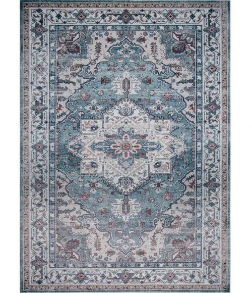 Kas Roxy 2822 Mint Grey Tabriz Area Rug