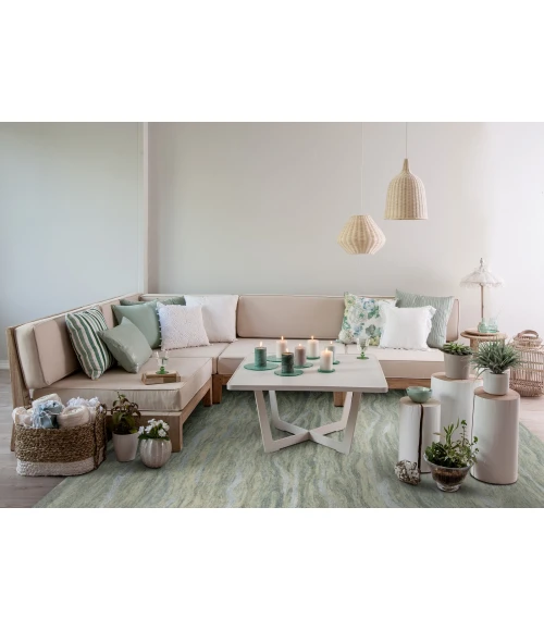 Kas Serenity 1252 Seafoam Breeze Area Rug 5' x 7'