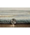Kas Sonesta 2003 Seafoam Shells Area Rug 7'6" Round
