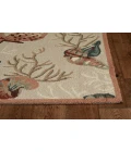 Kas Sonesta 2025 Beige Coral Reef Area Rug 3'3" x 5'3"