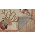 Kas Sonesta 2025 Beige Coral Reef Area Rug 3'3" x 5'3"