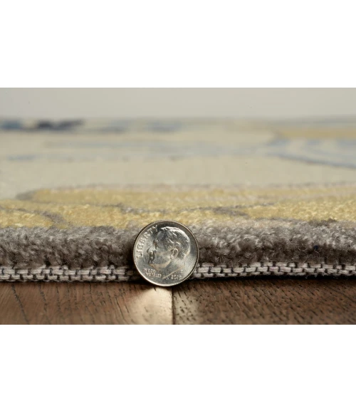 Kas Sonesta 2036 Ivory Seashore Area Rug 7'6" Round