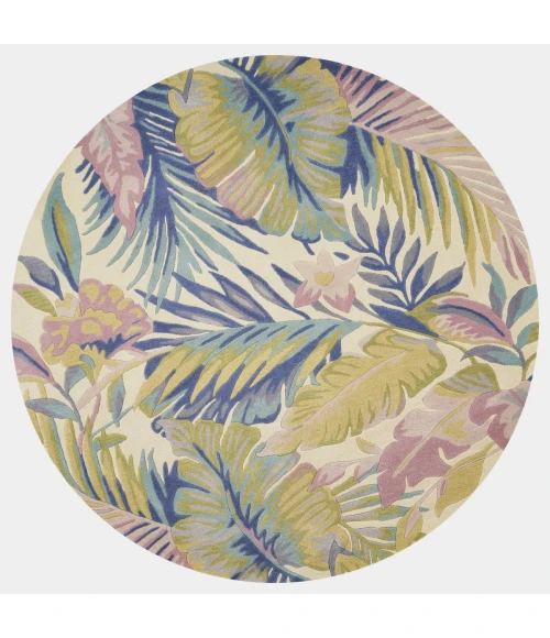 Kas Sparta 3104 Pastel Tropics Area Rug 7'9" x 9'6"
