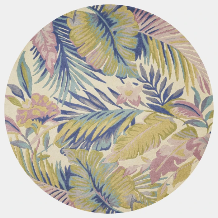 Kas Sparta 3104 Pastel Tropics Area Rug 5'3" x 8'3"