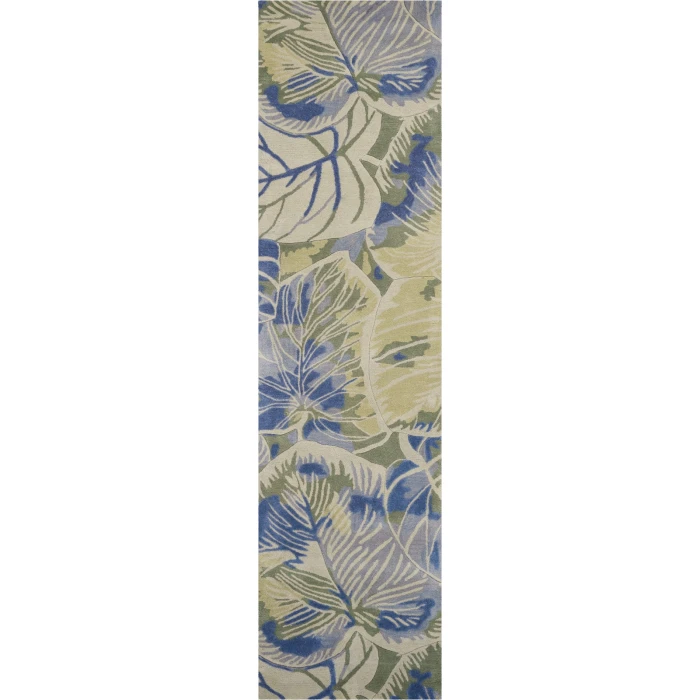 Kas Sparta 3105 Blue/Green Silhoutte Area Rug 5'3" x 8'3"