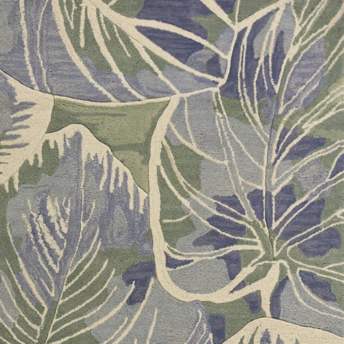 Kas Sparta 3105 Blue/Green Silhoutte Area Rug 5'3" x 8'3"