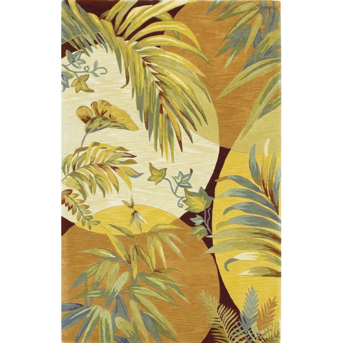Kas Sparta 3113 Coral/Ivory Breezes Area Rug 5'3" x 8'3"