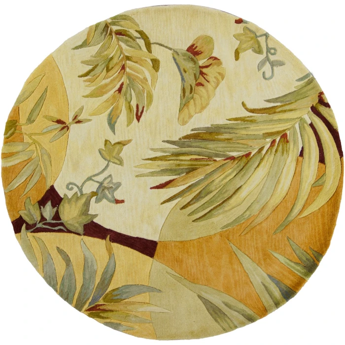 Kas Sparta 3113 Coral/Ivory Breezes Area Rug 5'3" x 8'3"