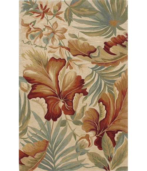 Kas Sparta 3130 Ivory Paradise Area Rug 5'3" x 8'3"