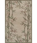 Kas Sparta 3146 Ivory Bamboo Border Area Rug 3'6" x 5'6"