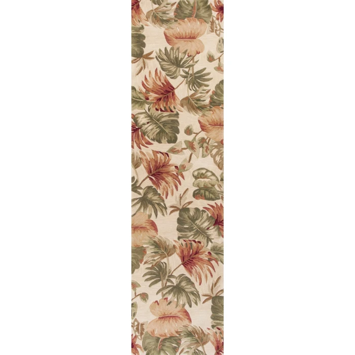 Kas Sparta 3148 Beige Palm Leaves Area Rug 5'3" x 8'3"