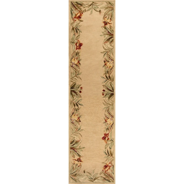 Kas Sparta 3151 Ivory Rainforest Area Rug 5'3" x 8'3"