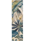 Kas Sparta 3154 Ivory/Teal Nassau Area Rug 2'6" x 10' Runner