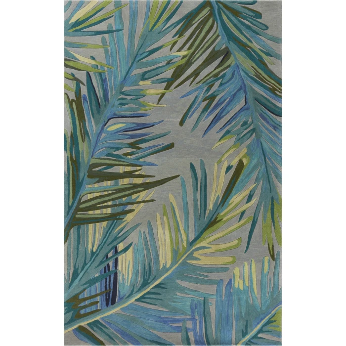 Kas Sparta 3156 Grey/Blue Montego Area Rug 7'6" Round