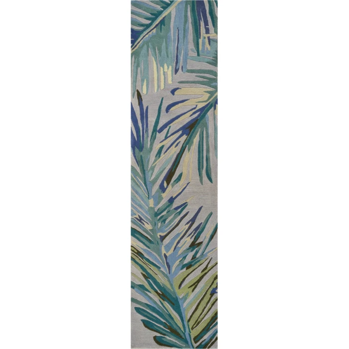 Kas Sparta 3156 Grey/Blue Montego Area Rug 7'6" Round