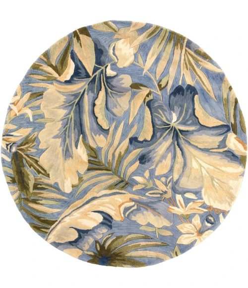 Kas Sparta 3180 Ocean Paradise Area Rug 7'6" Round