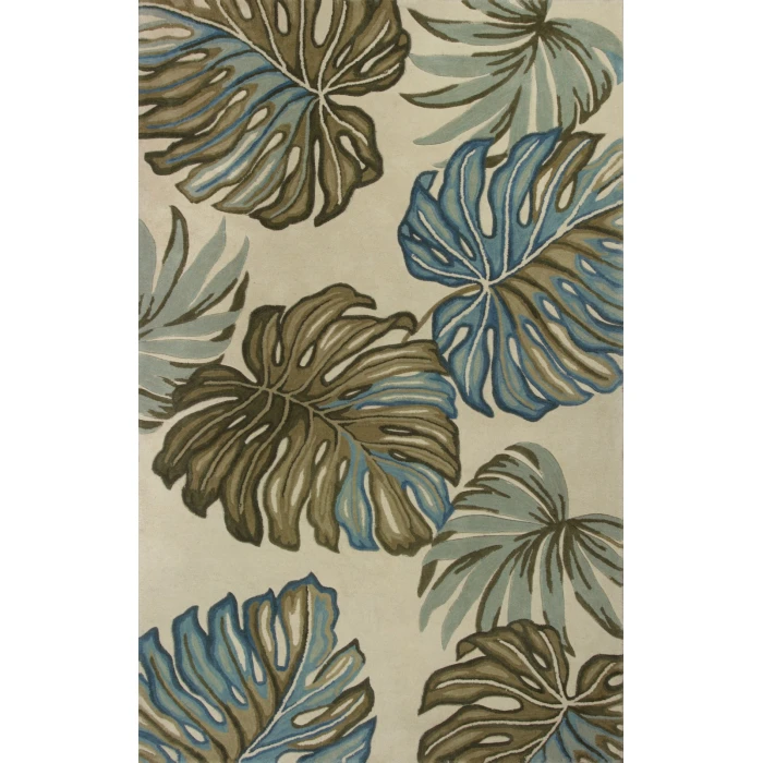 Kas Sparta 3182 Ivory Florea Area Rug 5'3" x 8'3"