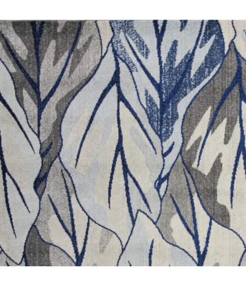 Kas Stella 6251 Grey/Navy Visions Area Rug 3'3" x 4'11"