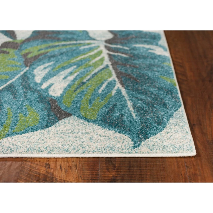 Kas Stella 6253 Teal/Green Nassau Area Rug 3'3" x 4'11"